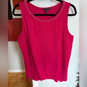 Banana Republic Fuchsia Tank Top size large